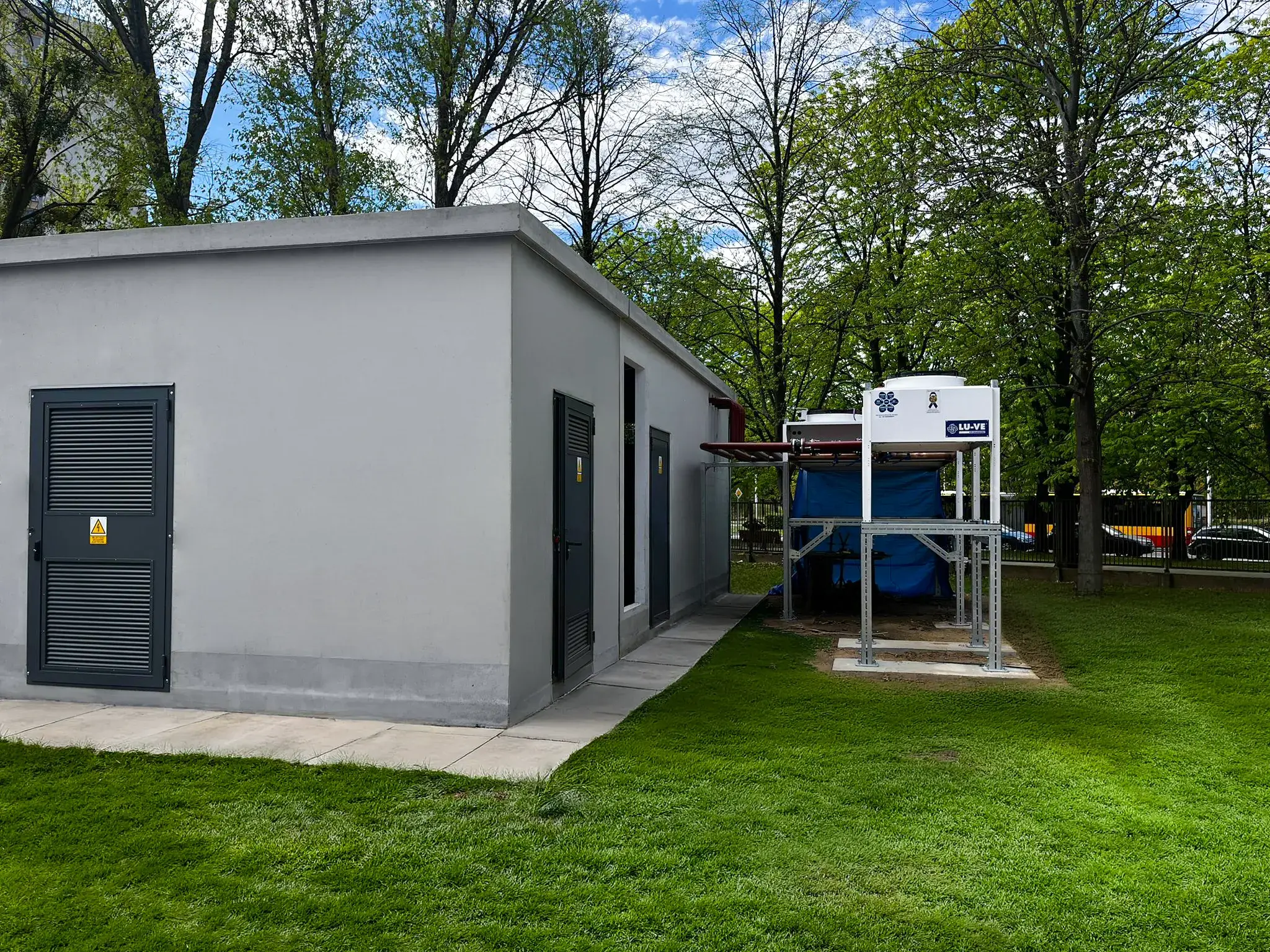 Construction of a gas cogeneration system Warsaw
